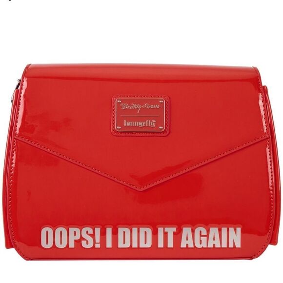 Loungefly Britney Spears Oops!... I Did It Again Crossbody Bag - Picture 2 of 5